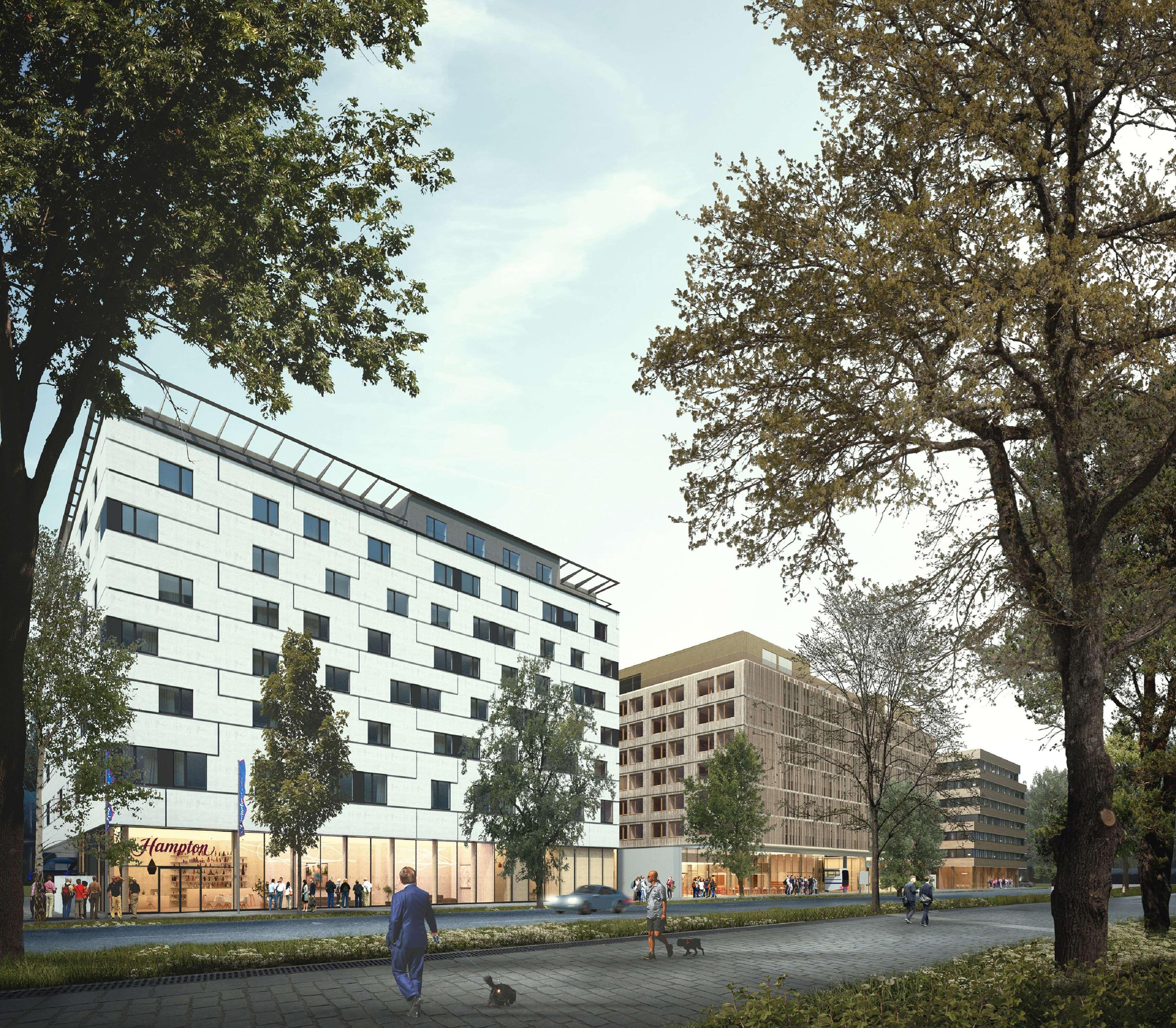 Hampton By Hilton Vienna Messe Hotel Luaran gambar
